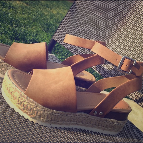 Soda Shoes - ❤️❤️Espadrille Wedge Sandals🔥🔥